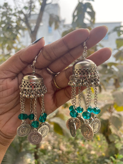 Indo western fusion earring