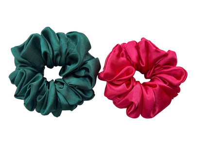 Satin scrunchies