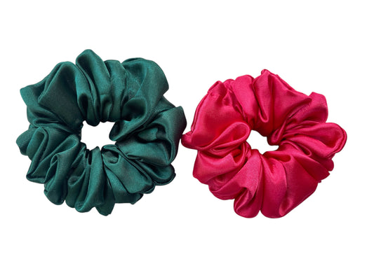 Satin scrunchies