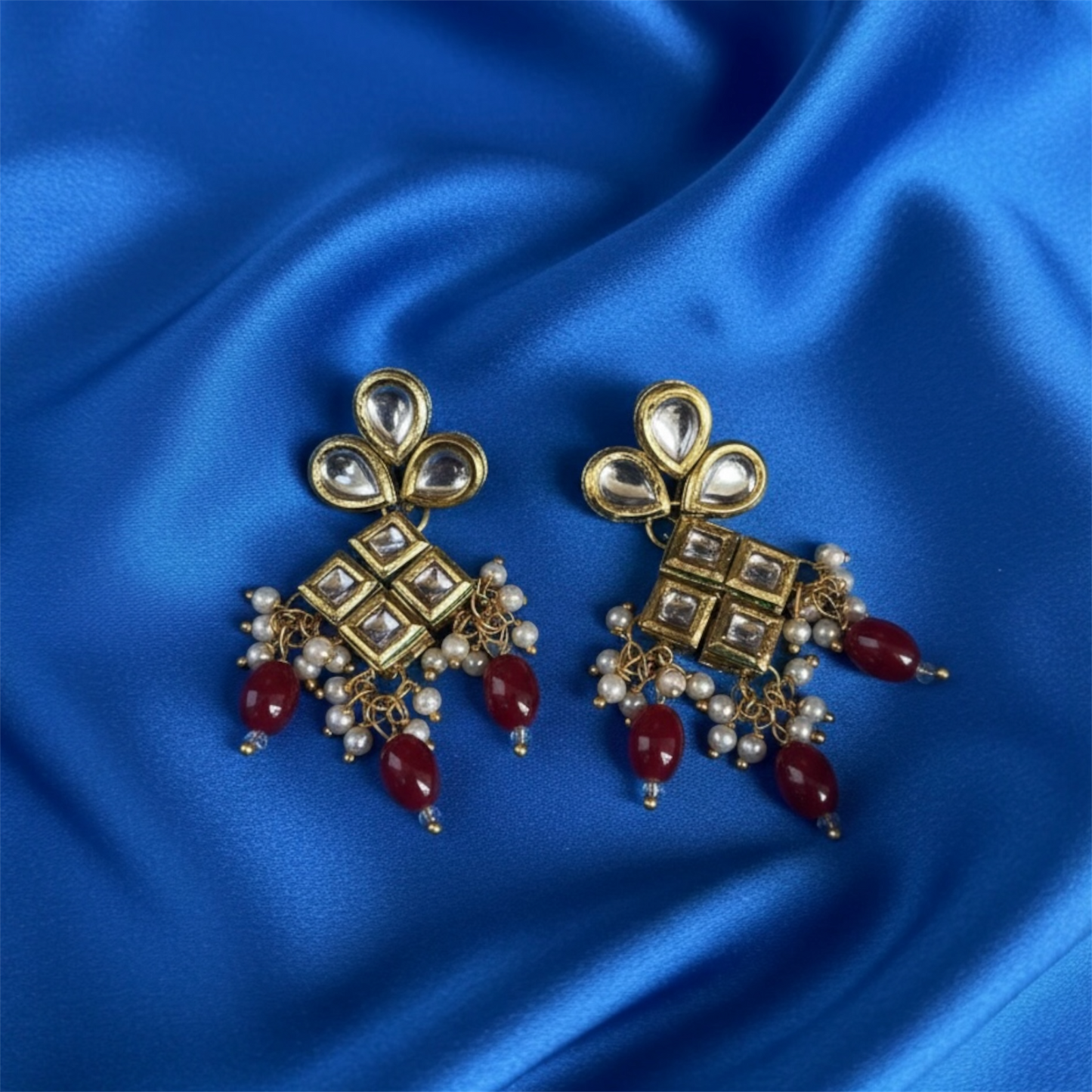 Kundan party wear earring