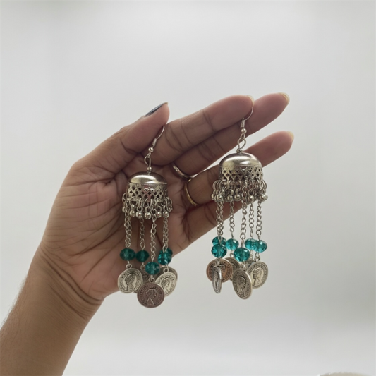 Indo western fusion earring